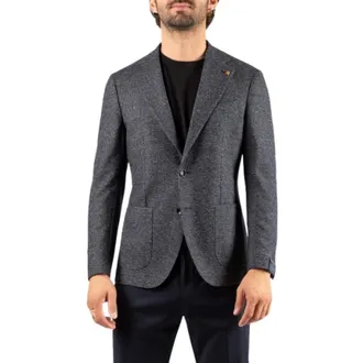 Sartoria Latorre Heren, Pakken, Blauw, Maat: S Katoen