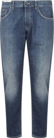 Pantaloni Torino Breakbeat Jeans - Heren - Slim Fit Jeans - Blauw - W31 - Katoen - Jeans