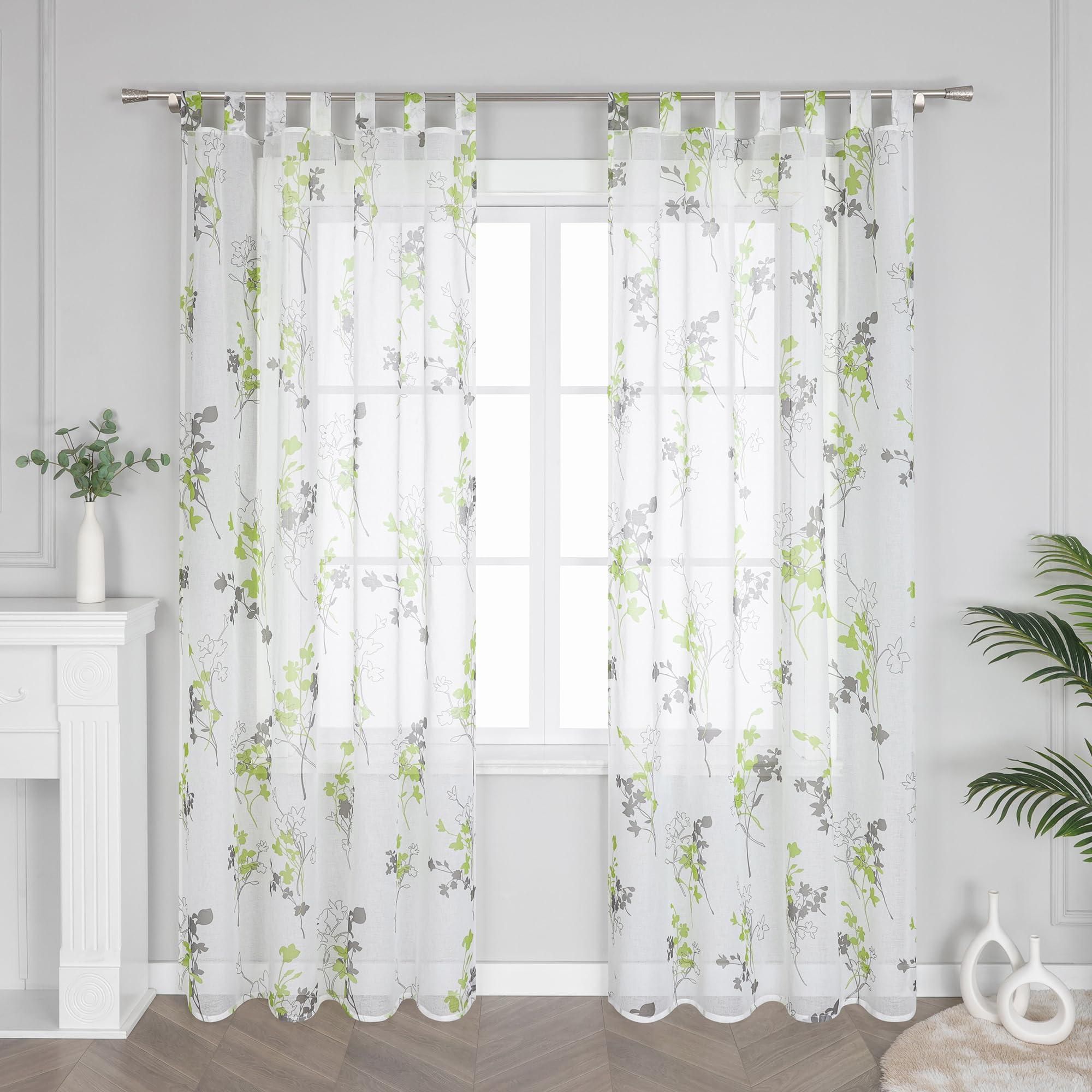 Identiy Karnevals-Volant-Vorhang Bunt – Halbtransparent, 137x46 Cm, Für Fenster In Küche & Wohnzimmer