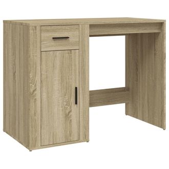 vidaXL Vidaxl - Escritorio Madera Contrachapada Color Roble Sonoma 100x49x75 Cm