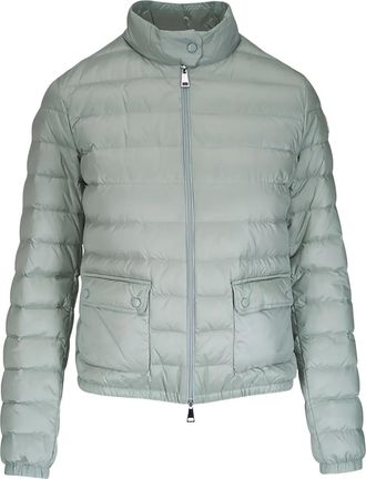 Moncler Lans quilted pocket jacket - women - Polyamide/Polyamide/Down/Feather - 1 - Grey