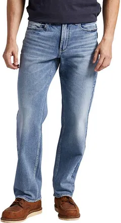 Silver Jeans Co Gordie Straight Relaxed Fit Jean In Indigo