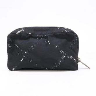 Chanel Black Nylon Pouch (Pre-Owned)