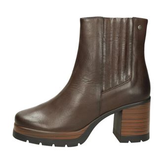 Fluchos Stivaletto Chelsea Safe Wedge - - Shoes - Donna - Marrone - 37 EU
