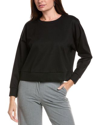 Eileen Fisher Eileen Fisher Petite Lightweight Ponte Round Neck Top
