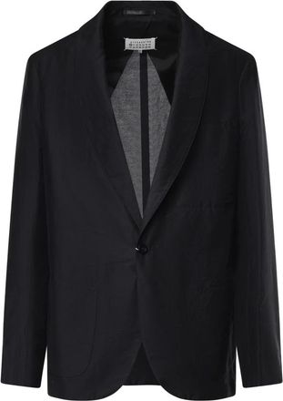 Maison Margiela Blazers - Heren - Blazers - Blauw - 2XL - Jassen