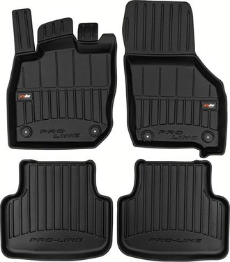OEM Alfombrillas De Goma Para Skoda Octavia 4 A Partir De 2019 - Bandejas 3d H&iacute;bridas Suaves