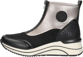 Remonte Enkellaarsjes Plat - Dames - Enkellaarsjes - Veelkleurig - 40 EU - Leer - Schoenen