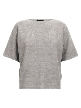 Tシャツ・カットソー FABIANA FILIPPI Cotton and lurex boat-neck sweater Fabiana Filippi Cotton And Lurex Boat-Neck Sweater from