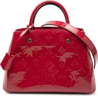 Louis Vuitton Pre-owned Handbags, female, Red, Size: ONE SIZE Pre-owned Top Handle Satchel