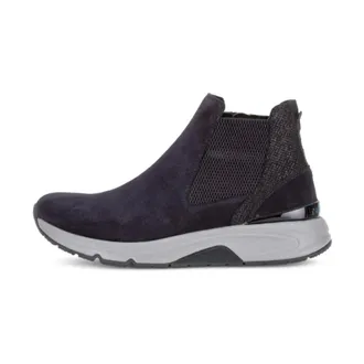 Gabor Schoenen, Dames, Blauw, 40 EU, Leer, Chelsea Boot