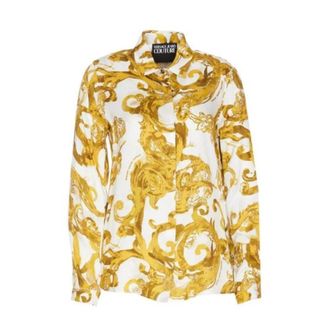 Versace Jeans Couture Overhemden, Dames, Veelkleurig, M, Overhemden