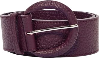 Orciani Dames, Accessoires, Rood, Maat: 75 CM Leer