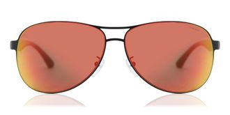 Police SPL534G 531R Mens Sunglasses Black Size 65