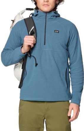 Mountain Hardwear Summit Grid Hoodie in Adriatic Blue at Nordstrom, Size Xx-Large