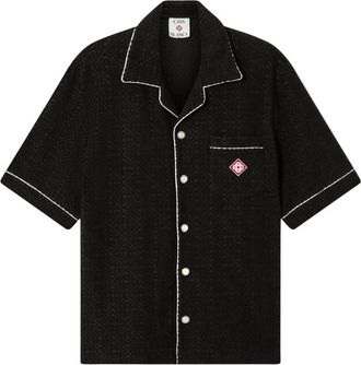 Casablanca Hombre, Camisas, Negro, Talla: S