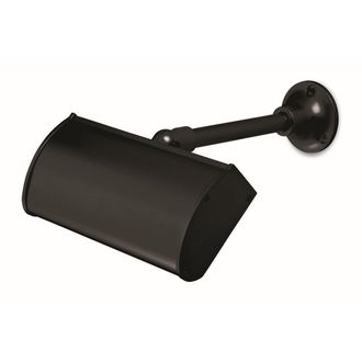 Netlighting LED 2 Light Sign Indoor Wall Light Black IP44