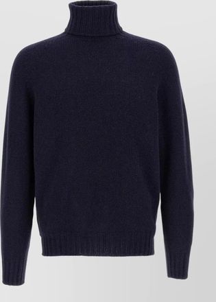 Maryya cashmere wool silk turtleneck jumper