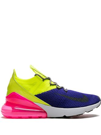 Nike Sneakers Air Max 270 Flyknit - Blu