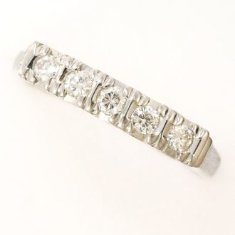 C&A Platinum Platinum Band Ring (Pre-Owned)