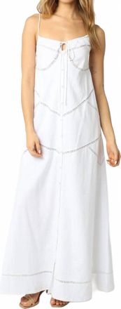 Olivaceous Kallen Maxi Dress In White