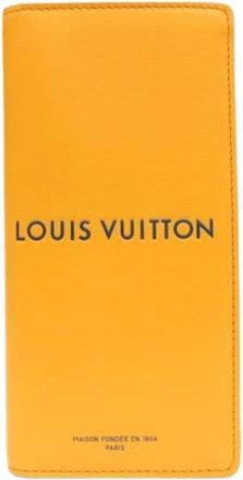 Louis Vuitton Pre-owned Portafoglio lungo (bi-fold) - - Pre-owned - Uomo - Giallo - ONE SIZE