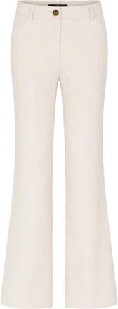 Bruuns Bazaar Socratea BBJannet Pants - Dames - Wijde Broeken - Wit - XL - Broeken