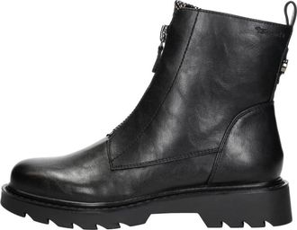 Tamaris Enkellaarsjes Plat - Dames - Enkellaarsjes - Zwart - 40 EU - Schoenen