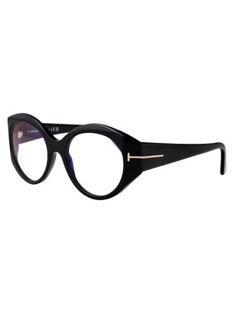 Tom Ford FT5950-B Black Acetate Eyeglasses - Black