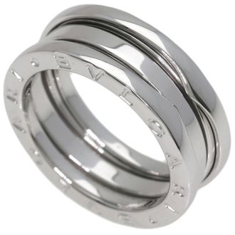 Bulgari White Gold (18K) Band Ring (Pre-Owned)