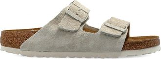 Birkenstock Women Arizona Suede Leather Size: 40, colour: OYSTER