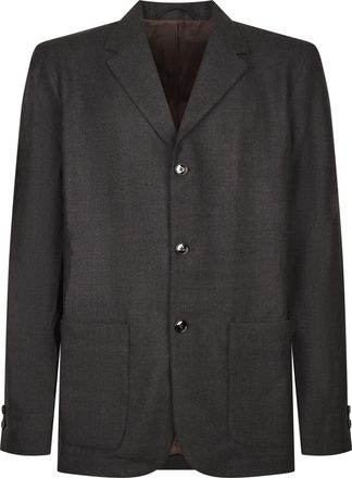 Cellar Door Jake Structured Silhouette Notched Lapel Blazer