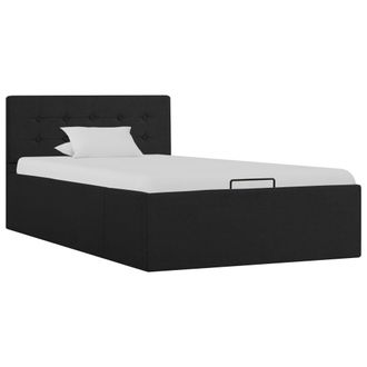 vidaXL Giroletto Idraulico Contenitore Grigio Scuro Tessuto 100x200cm - Vidaxl
