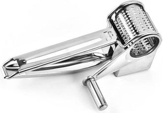 OEM Rallador Cortador Verduras Multifuncional Acero Inoxidable: Mandolina, Espiralizador Utensilios Cocina F&aacute;cil Preparaci&oacute;n Verduras Queso (1 Pieza)