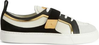 Giuseppe Zanotti Zenas low-top sneakers - women - Leather/Suede/Fabric/Rubber - 35 - White