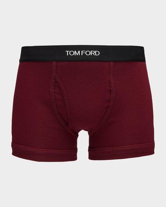 Tom Ford Logo-Trim Boxer Briefs