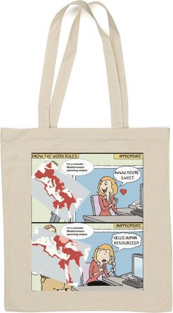 Generic Know work rules funny meme roman empire Rome legion SPQR byzantine Natural Cotton Tote Bag White