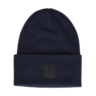 HUGO BOSS Accessoires, Heren, Blauw, ONE Size, Katoen, Katoenen Slip-On Cap