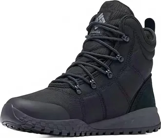 Columbia Mens Fairbanks Rover Boots In Black