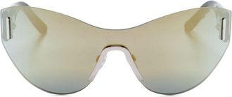 Marc Jacobs shield-frame sunglasses - women - Acetate - 99 - Black