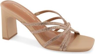 Christian Siriano Fionah Sandal in Ivory Cream at Nordstrom, Size 7.5