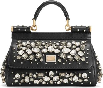 Dolce & Gabbana Sicily handtas - Zwart