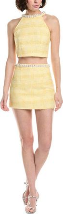 70/21 2Pc Top & Mini Skirt Set