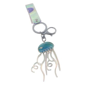 Generic Cute Butterfly Keyrings Acrylic Jellyfish Keychain Bag Decoration Butterfly Keys Holder Gift for Women Girls