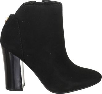 Guess Enkellaarsjes - Dames - Laarzen met Hak - Zwart - 39 EU - Leer - Schoenen