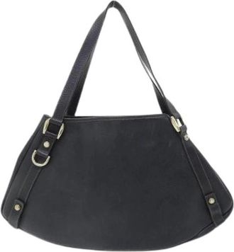 Gucci Pre-owned Shoulder Bags, female, Blue, Size: ONE SIZE Pre-owned Vintage Shoulder Bag