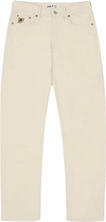Lois New Dana-r Jeans - Dames - Loose Fit Jeans - Beige - W29 L32 - Katoen - Jeans