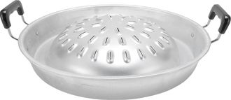 OEM Sart&eacute;n Parrilla Tailandesa 2 En 1, Antiadherente, De Cocci&oacute;n Uniforme, Fabricada En Aluminio, Para Fondue Y Parrilla, Apta Para Uso Interior Y Exterio