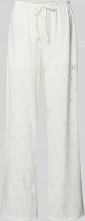 Only Regular Fit Weite Hose mit Tunnelzug Modell SMILLA in Weiss, Gr&ouml;&szlig;e XS