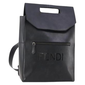 Fendi Pre-owned Backpacks, female, Black, Size: ONE SIZE Pre-owned Vintage Backpack